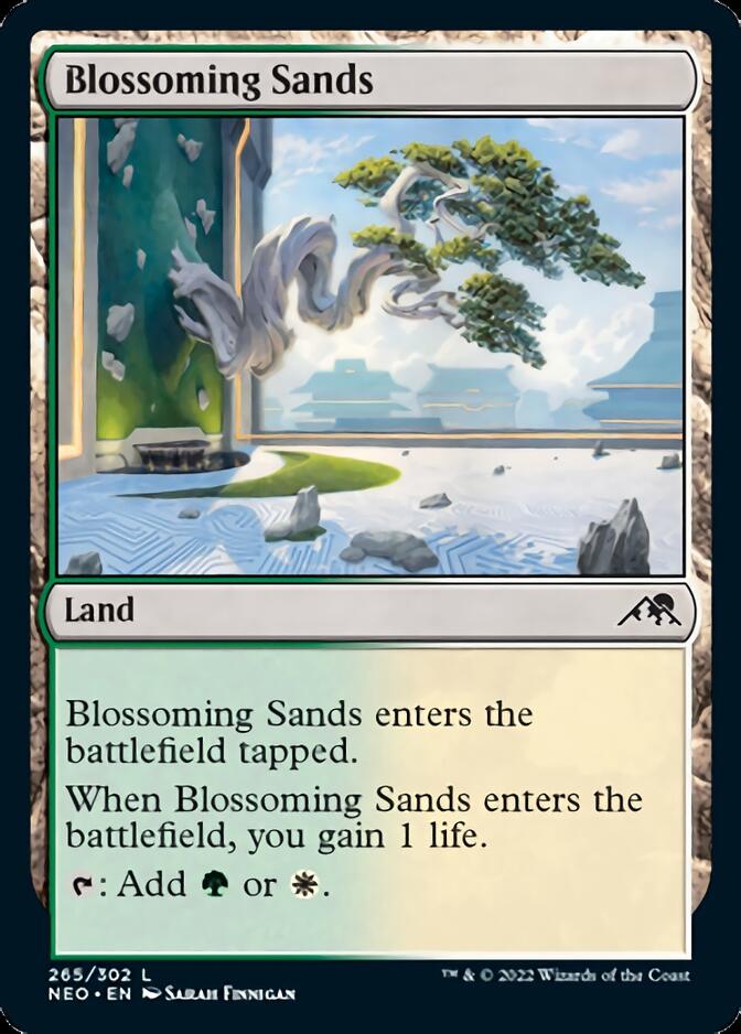 Blossoming Sands [Kamigawa: Neon Dynasty] - The Mythic Store | 24h Order Processing