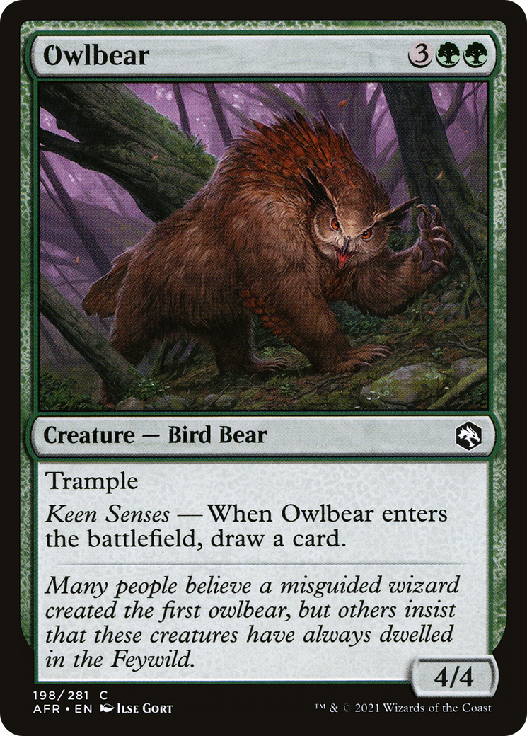 Owlbear [Dungeons & Dragons: Adventures in the Forgotten Realms] - The Mythic Store | 24h Order Processing