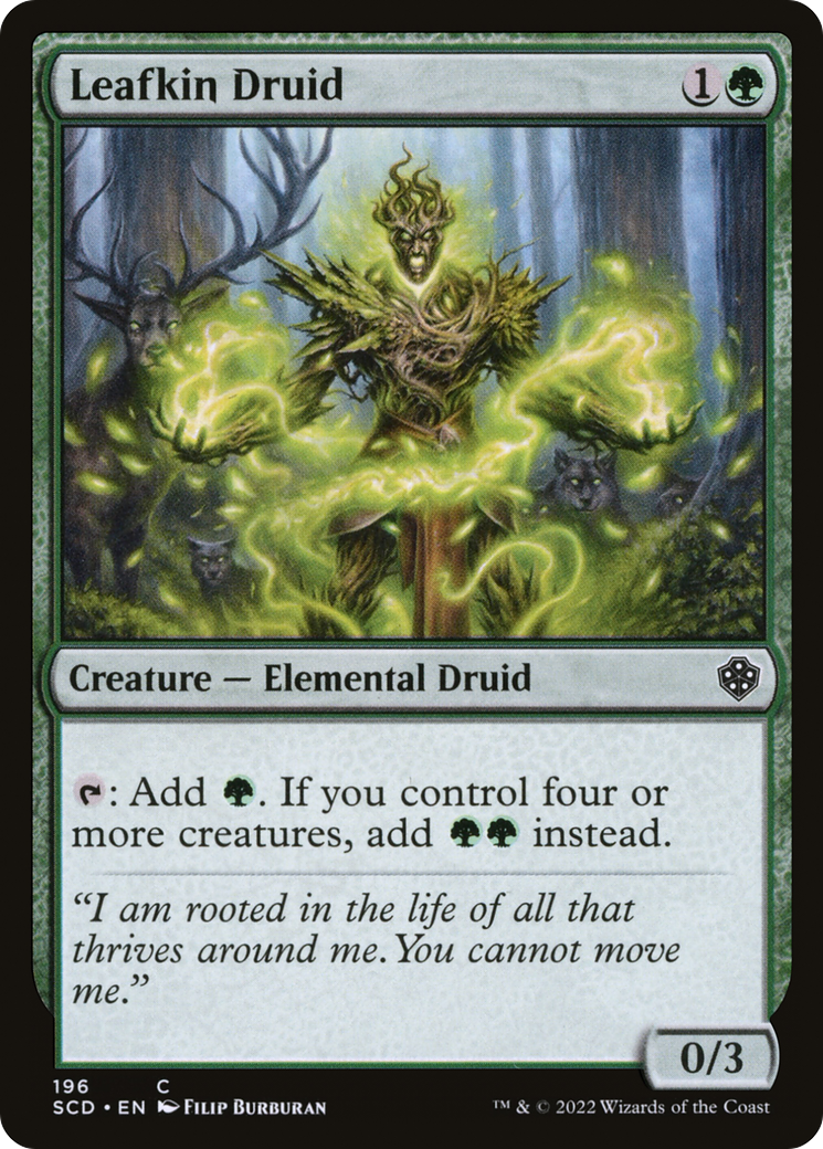 Leafkin Druid [Starter Commander Decks] - The Mythic Store | 24h Order Processing