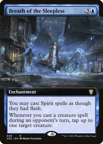 Breath of the Sleepless (Extended Art) [Innistrad: Crimson Vow Commander] - The Mythic Store | 24h Order Processing