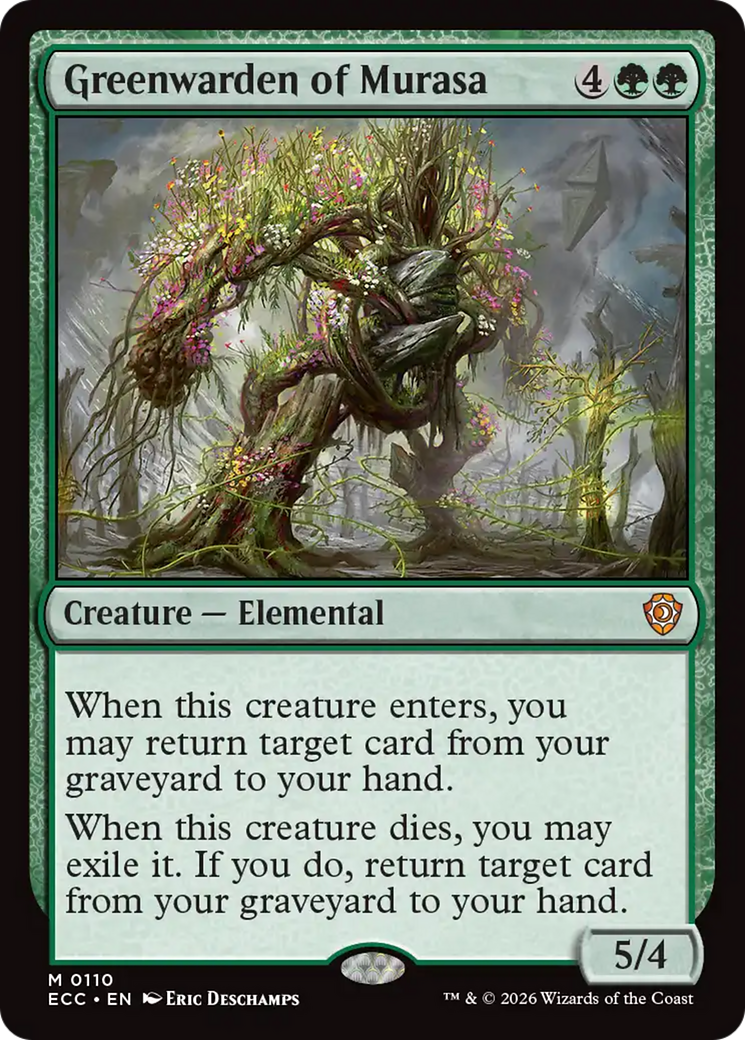 Greenwarden of Murasa [Lorwyn Eclipsed Commander] - The Mythic Store | 24h Order Processing