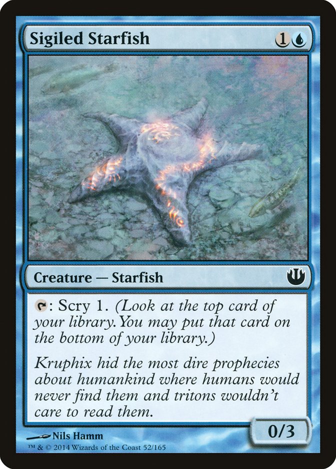 Sigiled Starfish [Journey into Nyx] - The Mythic Store | 24h Order Processing