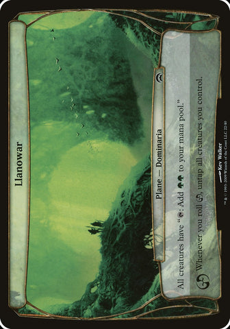 Llanowar (Planes) [Planechase Planes] - The Mythic Store | 24h Order Processing