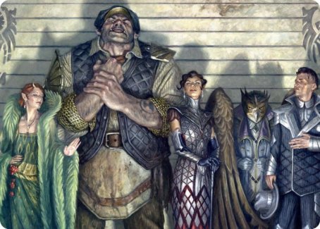 Rogues' Gallery Art Card [Streets of New Capenna Art Series] - The Mythic Store | 24h Order Processing