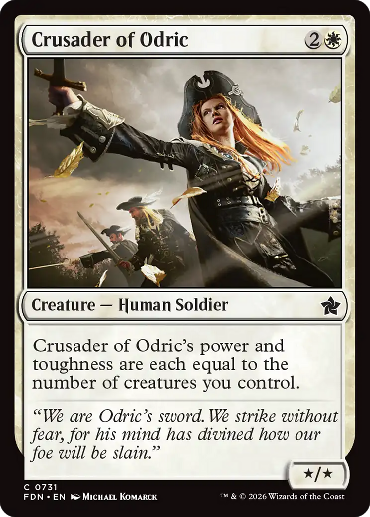 Crusader of Odric (0731) [Foundations] - The Mythic Store | 24h Order Processing