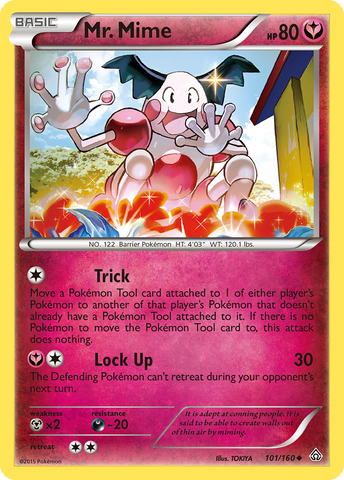 Mr. Mime (101/160) [XY: Primal Clash] - The Mythic Store | 24h Order Processing