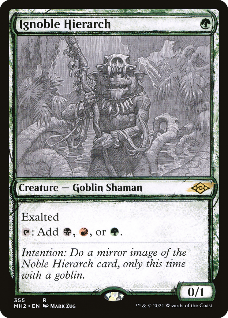 Ignoble Hierarch (Sketch) [Modern Horizons 2] - The Mythic Store | 24h Order Processing