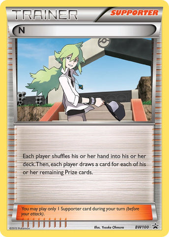 N (BW100) (Battle Arena Deck Exclusive) [Black & White: Black Star Promos] - The Mythic Store | 24h Order Processing