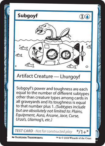 Subgoyf [Mystery Booster 2 Playtest Cards] - The Mythic Store | 24h Order Processing