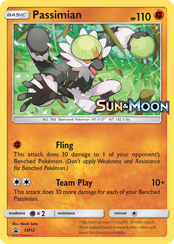 Passimian (SM12) [Sun & Moon: Black Star Promos] - The Mythic Store | 24h Order Processing