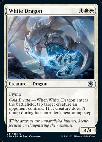 White Dragon [Dungeons & Dragons: Adventures in the Forgotten Realms] - The Mythic Store | 24h Order Processing