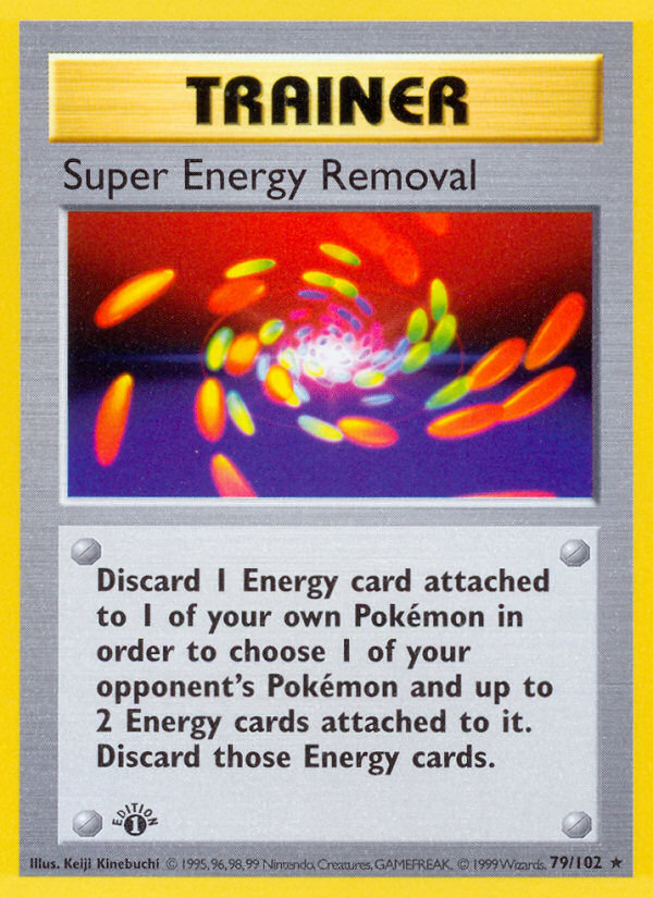 Super Energy Removal (79/102) (Shadowless) [Base Set 1st Edition] - The Mythic Store | 24h Order Processing