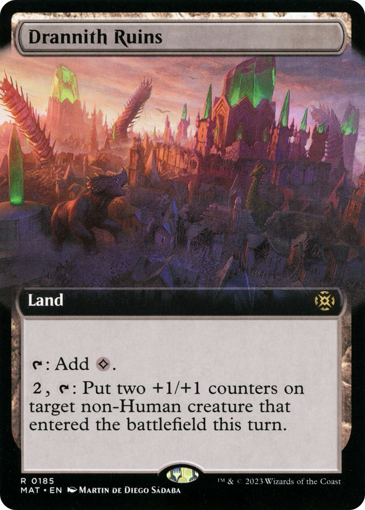 Drannith Ruins (Extended Art) [March of the Machine: The Aftermath] - The Mythic Store | 24h Order Processing