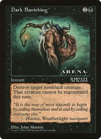 Dark Banishing (Oversized) [Oversize Cards] - The Mythic Store | 24h Order Processing