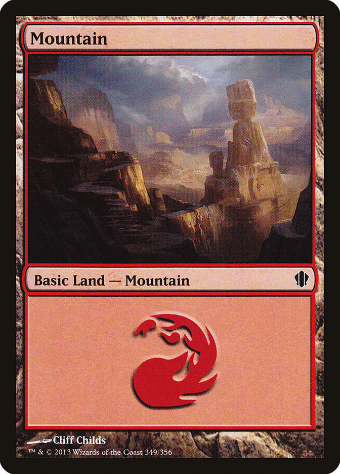 Mountain (349) [Commander 2013] - The Mythic Store | 24h Order Processing