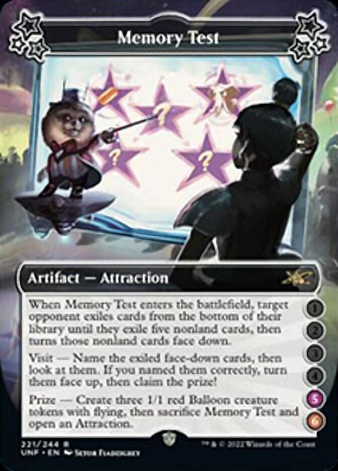 Memory Test (5-6) [Unfinity] - The Mythic Store | 24h Order Processing