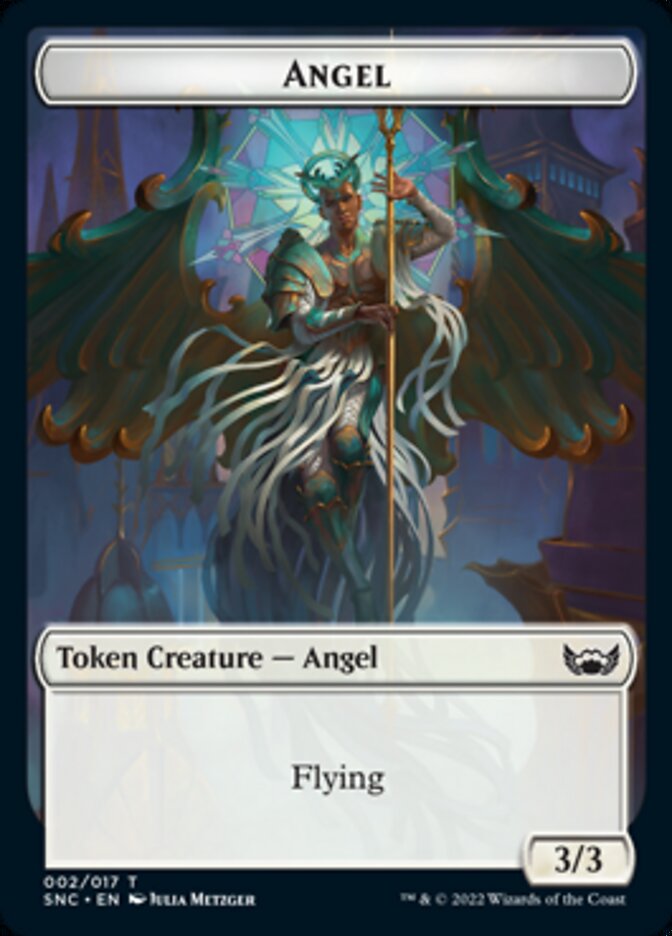 Treasure (017) // Angel Double-Sided Token [Streets of New Capenna Tokens] - The Mythic Store | 24h Order Processing