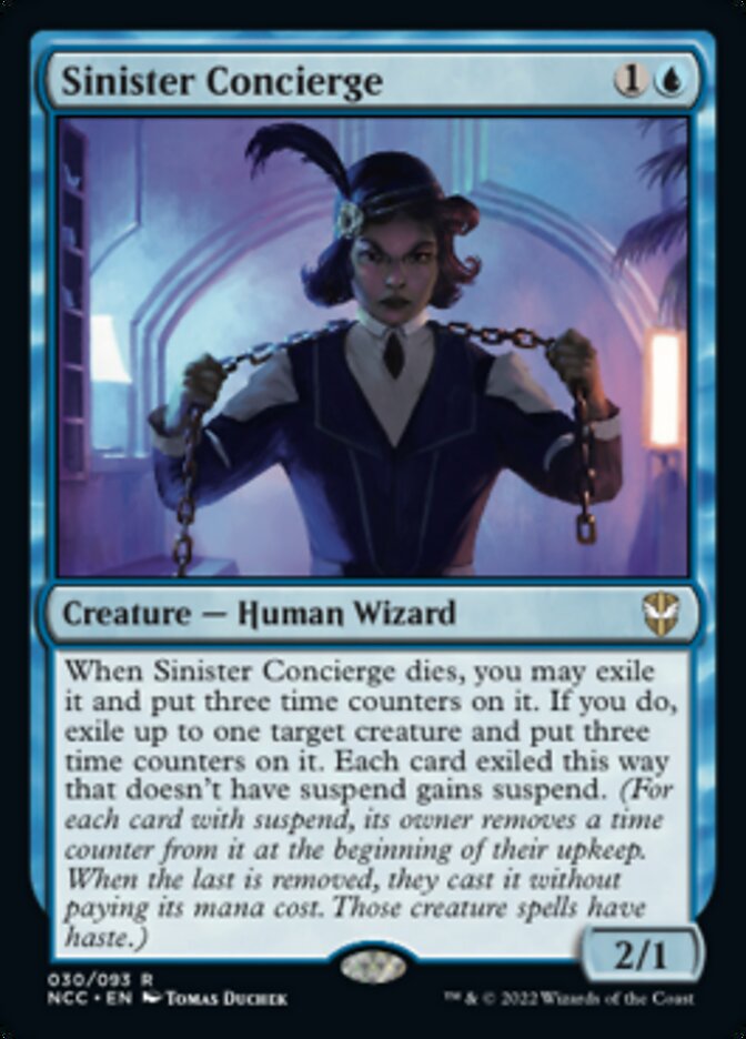 Sinister Concierge [Streets of New Capenna Commander] - The Mythic Store | 24h Order Processing