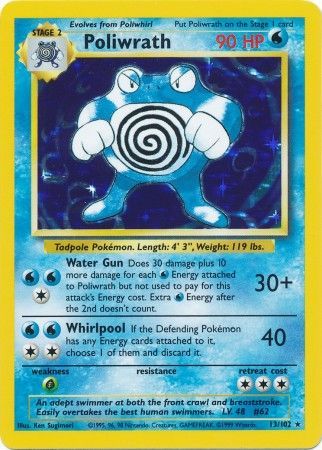 Poliwrath (13/102) [Base Set Unlimited] - The Mythic Store | 24h Order Processing