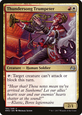 Thundersong Trumpeter [Modern Masters 2017] - The Mythic Store | 24h Order Processing
