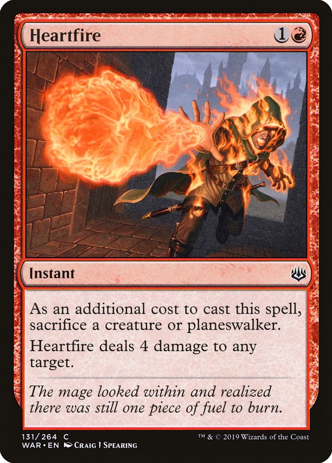 Heartfire [War of the Spark] - The Mythic Store | 24h Order Processing
