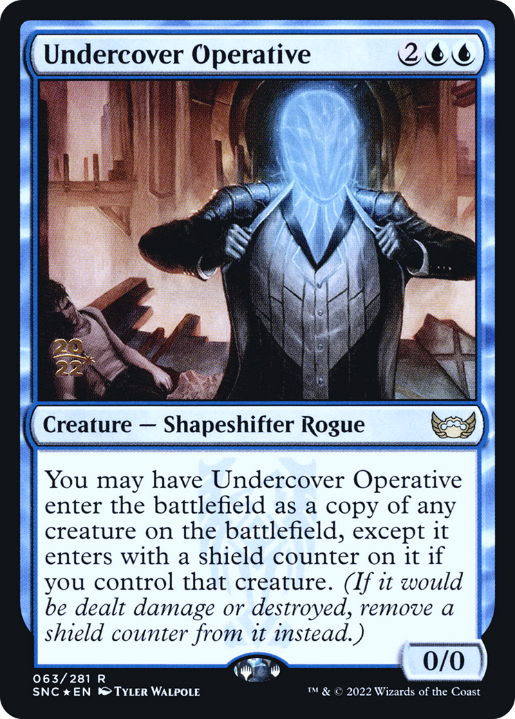 Undercover Operative [Streets of New Capenna Prerelease Promos] - The Mythic Store | 24h Order Processing