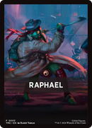 Raphael Theme Card [Teenage Mutant Ninja Turtles Commander Tokens] - The Mythic Store | 24h Order Processing