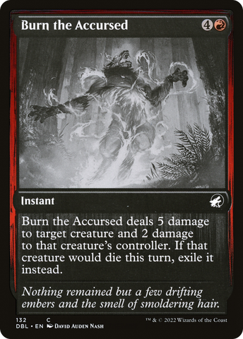 Burn the Accursed [Innistrad: Double Feature] - The Mythic Store | 24h Order Processing