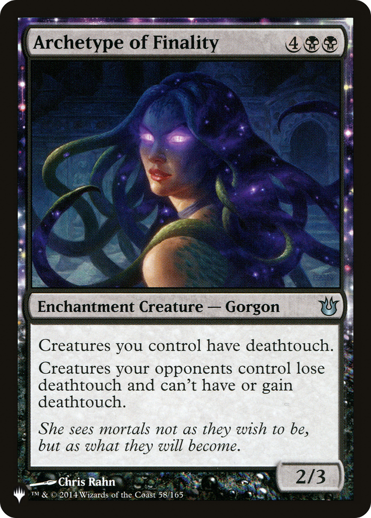 Archetype of Finality [The List] - The Mythic Store | 24h Order Processing