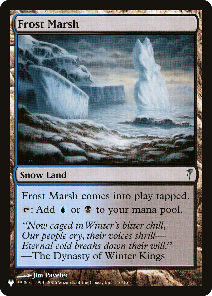 Frost Marsh [The List] - The Mythic Store | 24h Order Processing