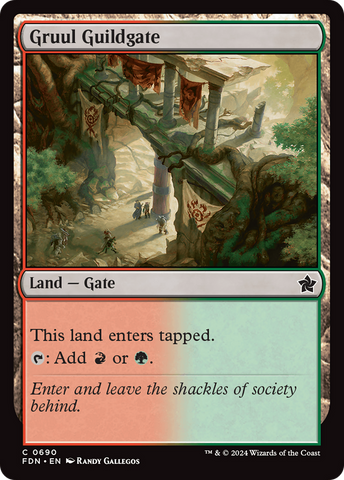 Gruul Guildgate [Foundations] - The Mythic Store | 24h Order Processing