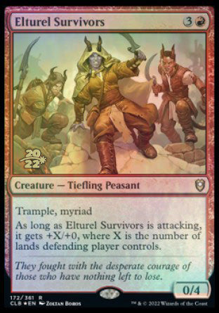 Elturel Survivors [Commander Legends: Battle for Baldur's Gate Prerelease Promos] - The Mythic Store | 24h Order Processing