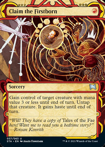 Claim the Firstborn (Foil Etched) [Strixhaven: Mystical Archive] - The Mythic Store | 24h Order Processing