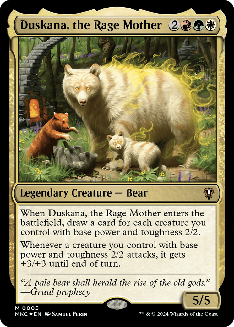 Duskana, the Rage Mother [Murders at Karlov Manor Commander] - The Mythic Store | 24h Order Processing