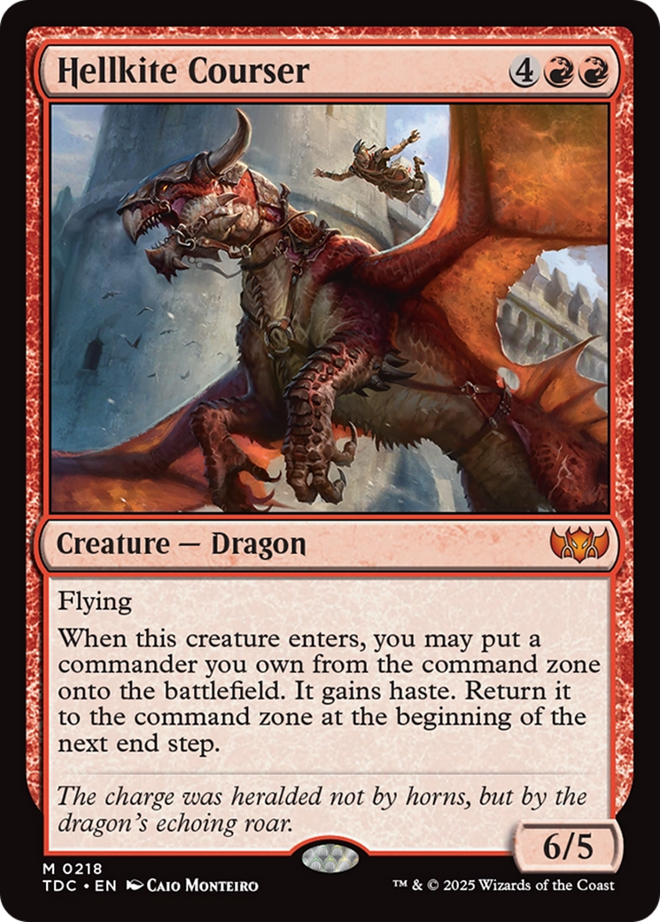 Hellkite Courser [Tarkir: Dragonstorm Commander] - The Mythic Store | 24h Order Processing