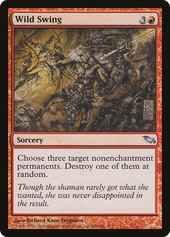 Wild Swing [Shadowmoor] - The Mythic Store | 24h Order Processing