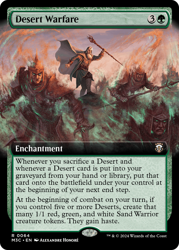 Desert Warfare (Extended Art) [Modern Horizons 3 Commander] - The Mythic Store | 24h Order Processing