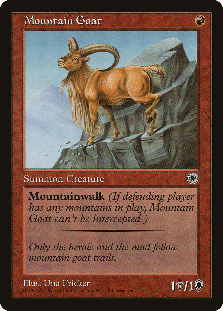 Mountain Goat [Portal] - The Mythic Store | 24h Order Processing