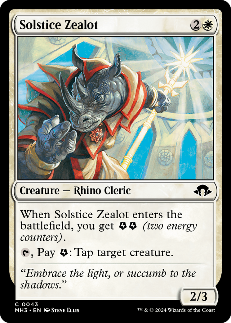 Solstice Zealot [Modern Horizons 3] - The Mythic Store | 24h Order Processing