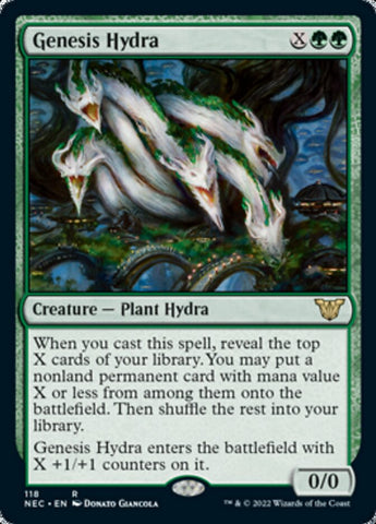 Genesis Hydra [Kamigawa: Neon Dynasty Commander] - The Mythic Store | 24h Order Processing