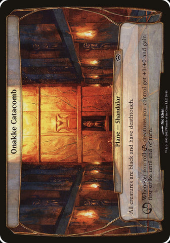 Onakke Catacomb (Planes) [Planechase 2012 Planes] - The Mythic Store | 24h Order Processing