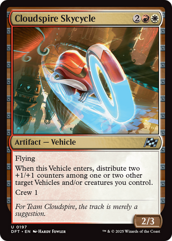 Cloudspire Skycycle [Aetherdrift] - The Mythic Store | 24h Order Processing