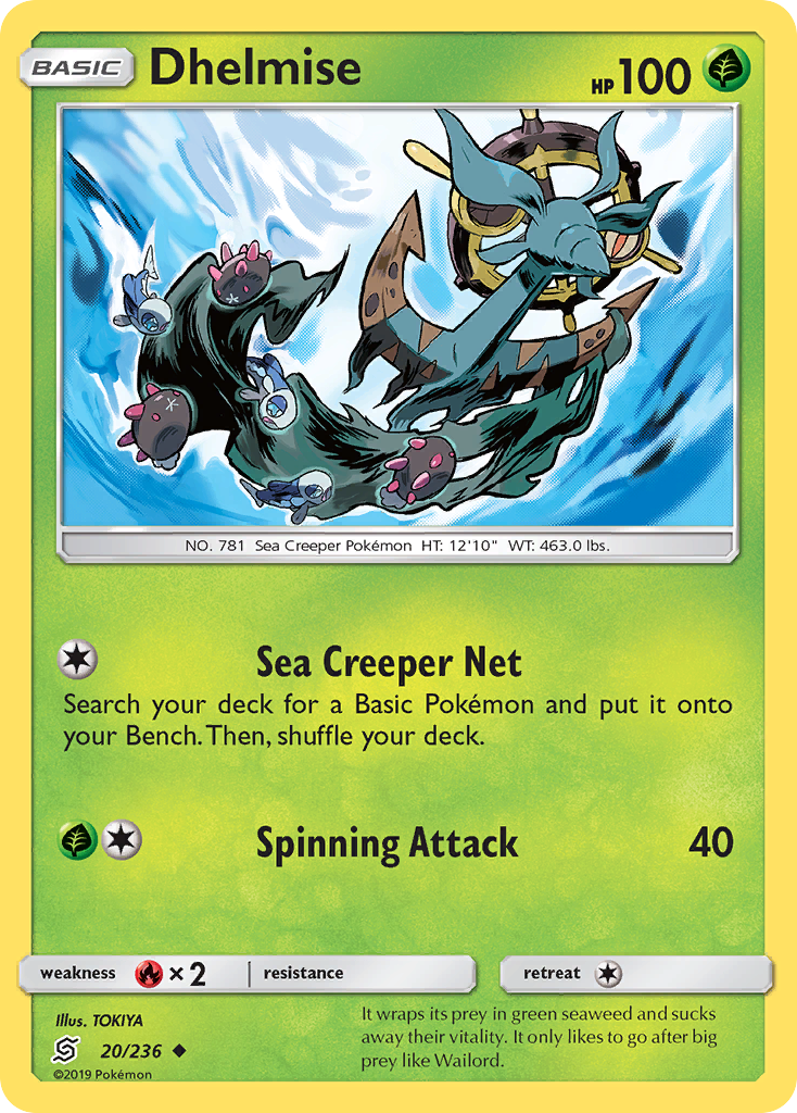 Dhelmise (20/236) [Sun & Moon: Unified Minds] - The Mythic Store | 24h Order Processing