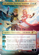 Len and Rin, Harmony Incarnate - The Royal Scions (Rainbow Foil) [Secret Lair Drop Series] - The Mythic Store | 24h Order Processing