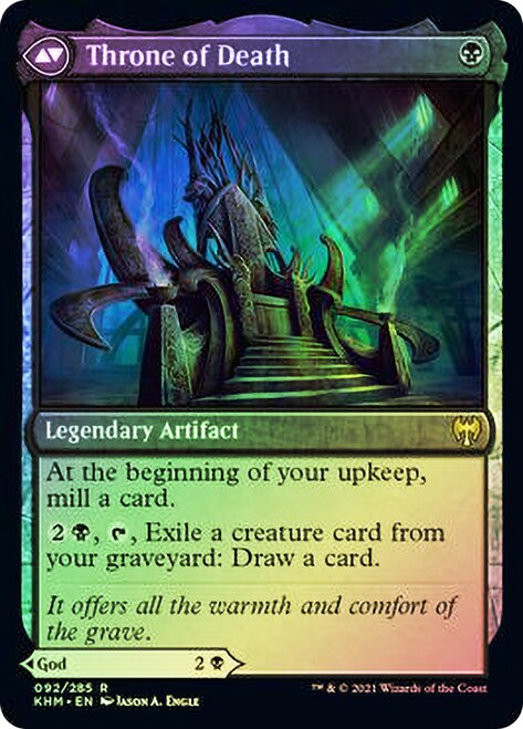 Egon, God of Death // Throne of Death [Kaldheim Prerelease Promos] - The Mythic Store | 24h Order Processing