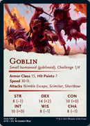 Goblin Art Card (Gold-Stamped Signature) [Dungeons & Dragons: Adventures in the Forgotten Realms Art Series] - The Mythic Store | 24h Order Processing