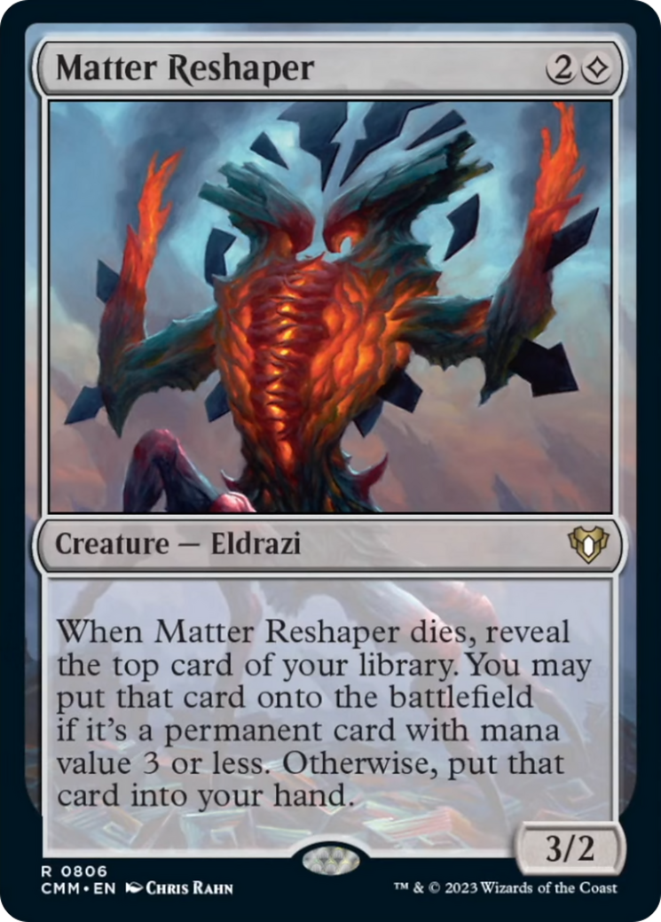 Matter Reshaper [Commander Masters] - The Mythic Store | 24h Order Processing