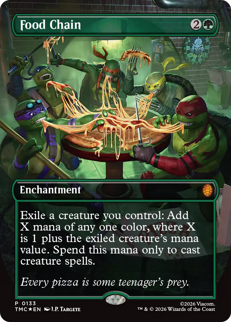Food Chain (Borderless) [Teenage Mutant Ninja Turtles Commander] - The Mythic Store | 24h Order Processing