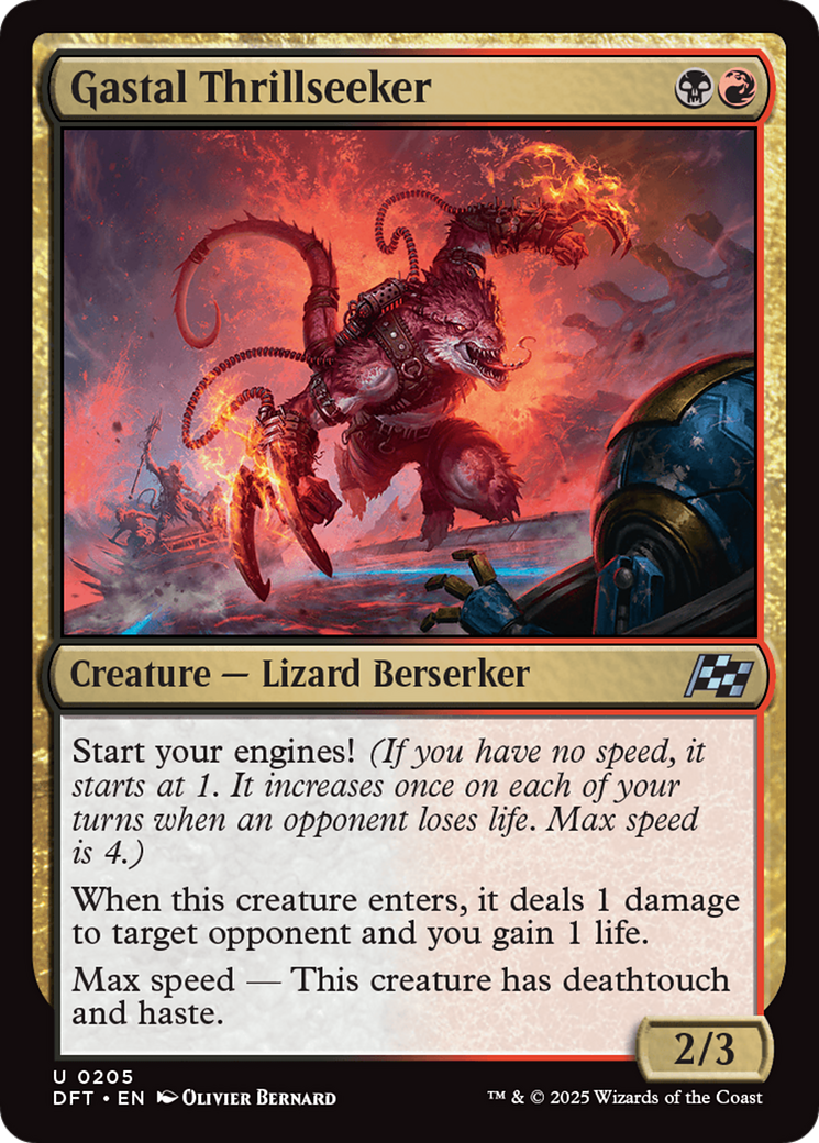 Gastal Thrillseeker [Aetherdrift] - The Mythic Store | 24h Order Processing