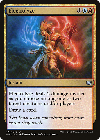 Electrolyze [Modern Masters 2015] - The Mythic Store | 24h Order Processing